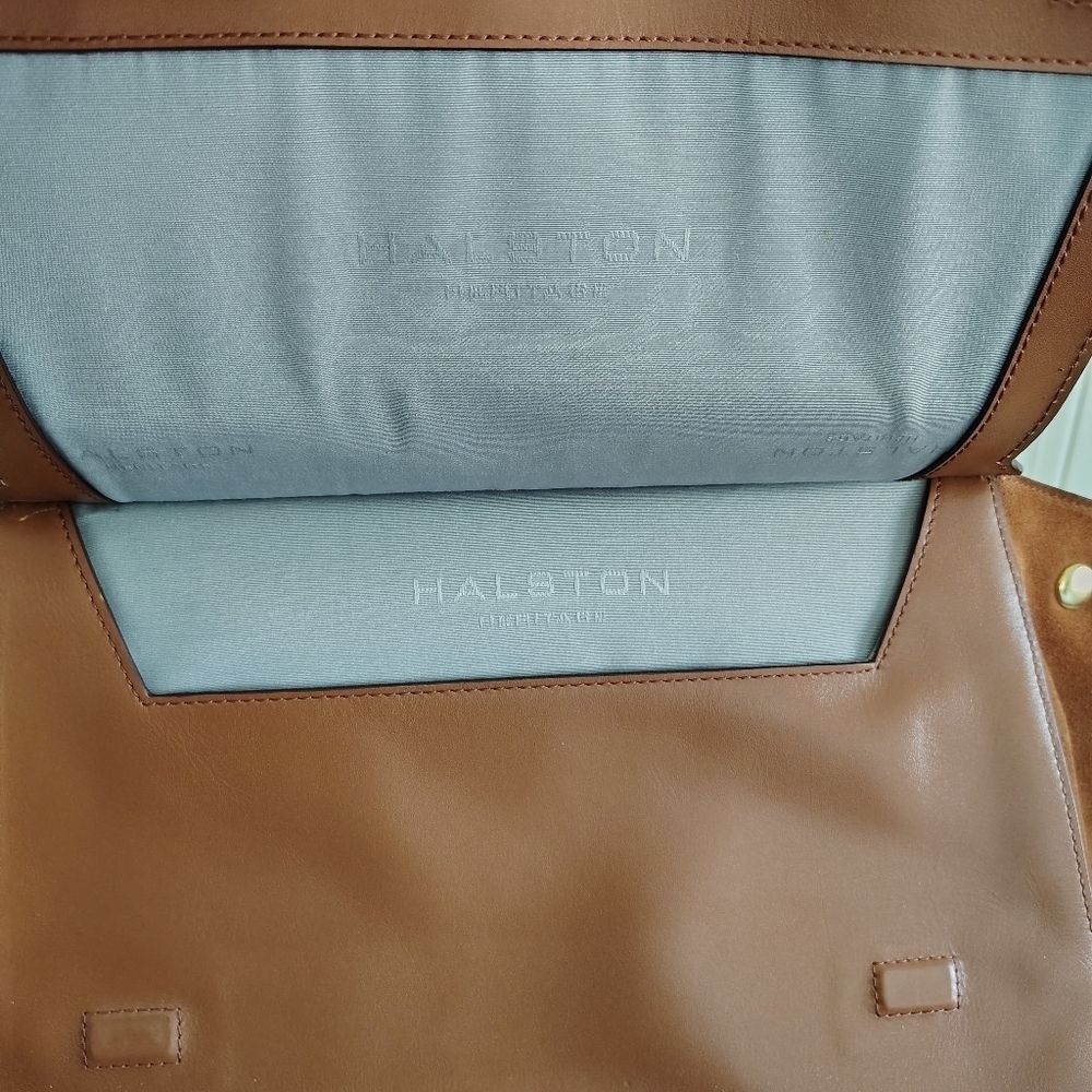 Halston Brown Heritage Shoulder Bag - Picture 13 of 14